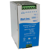 Fuente de alimentación, carril del estruendo, 480W, CA 85-264V adentro, C.C. 48V hacia fuera, 10A, serie de PSC