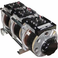 Horqueta variable 0-480/0-560VAC 8300VA secundario 240/480 del transformador 3Phase primaria