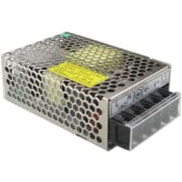 Fuente de alimentación, AC-DC, 12V, 2.1A, 88-264V adentro, incluido, Pnl Mnt, encajado, 25W, serie de QPD