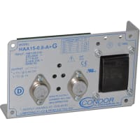 Fuente de alimentación, AC-DC, 15V@0.8A, -15V@0.8A, 100-240V adentro, marco abierto, linear, serie de HAA