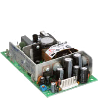PwrSup, AC-DC, hacia fuera - 12, +5.1, +12VDC, en 85 a 264VAC, panel, Abrir-Marco, médico, 40W