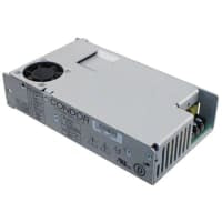 Power Supply, AC-DC, 24V, 16.7A, 80-270V adentro, Open Frame, Pnl Mnt, Medical, GNT400 Series