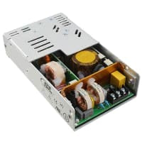 Fuente de alimentación, AC-DC, 28V, 10.7A, 85-270V adentro, marco abierto, Pnl Mnt, PFC, médico, MINT1400