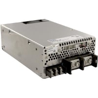 Fuente de alimentación, AC-DC, 24V, 27A, 85-264V adentro, incluido, montaje del panel, PFC, 648W, serie de PBA