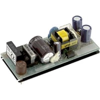 Fuente de alimentación, AC-DC, 12V, 0.45A, 85-264V adentro, marco abierto, Por-Agujero del PWB, 5.4W, serie de VAF