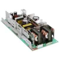 Fuente de alimentación, AC/DC-DC, 5V@5A, 24V@9A, 85-264/120-370V adentro, marco abierto, PFC, serie de LEB