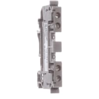 Gris 6.2m m W del tornillo 2lvl 4 30-10AWG de FeedThru del carril del estruendo del conectador del bloque de terminales