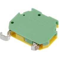 Las conec llaman el tornillo del negro DINRail Grd 0.14-1.5 serie de la TA 4.2 de Grn-YL del mmW de sq.mm 26-16AWG