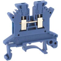 Reino Unido 1.5 N Blue IEC Screw Clamp Terminal Block - 30-14 AWG Reino Unido Series