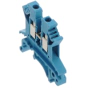 Reino Unido 2.5 N Blue IEC Screw Clamp Terminal Block - 30-12 AWG Reino Unido Series