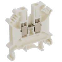 IEC 5 blanco abrazadera de tornillo bloque de terminales de Reino Unido N - 30-10 serie del AWG Reino Unido