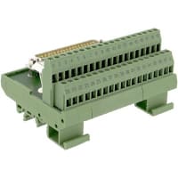 Interfaz 37 (posición) 125 V (Nom del módulo.) Conexión del tornillo 77 milímetros 8 milímetros