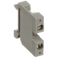 Bloque de terminales 24-14 tornillo del AWG 0.2 a serie gris de 2.5 milímetros 5.2 milímetro MBK