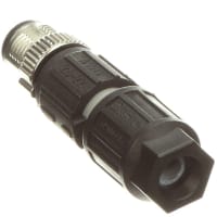 M12 enchufe circular, haber cifrado, posición de 4, IDC, 4A, IP65, IP67, serie de M12 Quickon