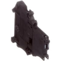 Funda el bloque de terminales con el LED para el tipo negro del fusible del relleno 6.3A 26-10AWG de G