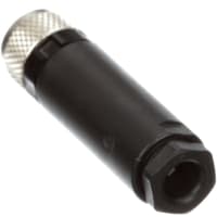 M8 zócalo circular, haber cifrado, posición de 3, tornillo, 4A, IP67, serie de SACC