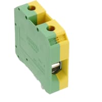 Las conec llaman el carril del estruendo del negro el tornillo de tierra 16-70 AWG 620m m0 W Grn-YL de sq.mm -1/