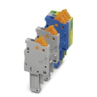 Conec, elemento izquierdo, conec rápidas, 1, AWG de 24-16, gris, 5.2 milímetros W, 40 milímetros H