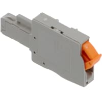 Conexión Rápida Del Enchufe De La Derecha Del Elemento De La Entrada Horizontal Modular Del Conductor