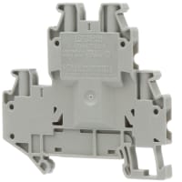 El tornillo llano doble del bloque de terminales 24A conecta serie del AWG W 5.2m m UT de 26-12