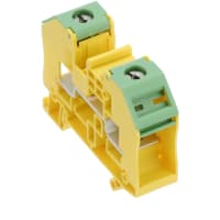 El RT emperna la serie de tierra del RT de la longitud de la anchura 66 del bloque de terminales (amarillo/verde) 16.3