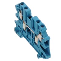 Double-Level Feed-Through Terminal Block (Blue) UT Series