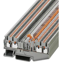 Las conec llaman la prueba de la desconexión del carril del estruendo del negro Empujan-InConn 26-12AWG el gris 5.2m m W
