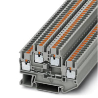 Bloque de terminales modular Feed-Through de la serie de la pinta, AWG: 26 - 12