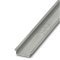 Carril del estruendo, material: Steel, unperforated, height 7.5 milímetros, width 35 milímetros de meter Long de 2