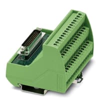 D-sub Interface Module DIN Rail Mount Male 15 Pole 125 V ac/dc 1A 65.5m m