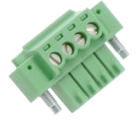 Serie de la posición COMBICON bujía métrica del tornillo de enchufe del PWB 3.5m m 16AWG 160V 8A 4