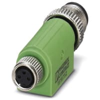 Adaptador, en serie, M12/M8, recto, varón/hembra, serie de PLUSCON
