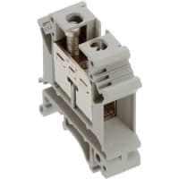 Alimente a través nivel gris del término del tornillo de la serie 400V 76A del negro UIK 16 de Trm de solo