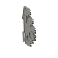 Alimente a través de nivel triple gris del término de la jaula del resorte de la serie 500V 20A del ST 2.5 del negro de Trm