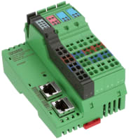 Módulo de interfaz modular en línea de autobús de Modbus Tcp con 8 Digital adentro y 4 hacia fuera