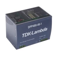 Power Supply, AC-DC, 48V, 10A, 90-264V adentro, Enclosed, DIN Rail, PFC, 480W, DPP Series