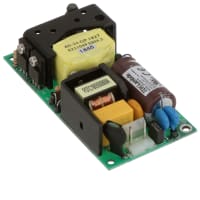 Fuente de alimentación, AC-DC, 24V, 2.5A, 90-265V adentro, marco abierto, montaje del panel, serie ZPSA40/60