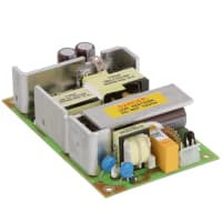 Fuente de alimentación, AC-DC, 24V, 5A, 90-264V adentro, marco abierto, Pnl Mnt, encajado, 120W, serie de SCS