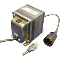 Transformador, automóvil, incluido, 1, Pri 115VAC, Sec 230VAC, Pwr-Rtg 500VA, enchufes 1