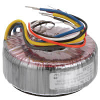 Transformador, energía, 500VA, chasis, Pri: 117/234VAC, Sec: Ser 48VCT, 24V normal