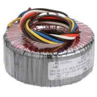 Transformador, 300VA, chasis, Pri: 117/234VAC, Sec: Ser 234VCT, 117V normal