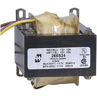 Serie secundaria primaria del transformador 240VA 117/234VAC 12/24VAC 266 20/10A