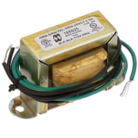 Transformador, rectificador de la baja tensión, chasis, Pri: 115VAC, Sec: 25VCT, Sec: 0.5A
