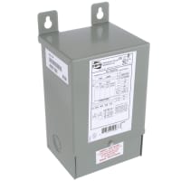 Transformador, distribución, 120/240 VAC Sec., 1 KVA, montaje de la pared, Leadwires