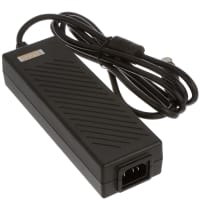 Fuente de alimentación, AC-DC, 24V, 6.3A, 100-240V adentro, incluido, tablero del escritorio, médico, serie MWA150