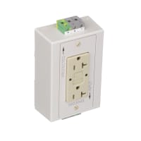 Enchufe de energía; Dual; Voltaje: 120Vac; Actual: serie de 20Amps EM-DUO