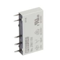 Relais; E-Mech; Energía; SPDT; Cur-Rtg 6A; Ctrl-V 12 VDC; Vol.-Rtg 250AC/DC; Perno del PWB Mnt 5