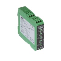 Relais, monitor, E-Mech, voltaje, DPDT, Ctrl-V 24-240/24AC/DC, Vol.-Rtg 250AC