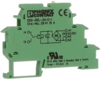 Relay Terminal Block 6.22m m 1 n/0 voltage del input del contact 24 V AC/DC