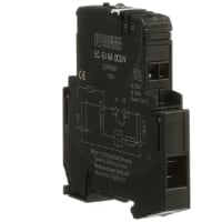 Terminales electrónicos del tornillo del contacto 6A VDC del NC del montaje 1 24 del carril del estruendo del interruptor